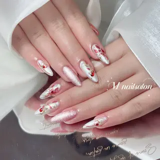 ネイル M🌷nail 長さだし専門店のネイルデザイン