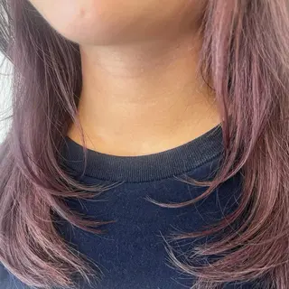 ロング カラー タナカ マヤ/金沢八景のヘアスタイル