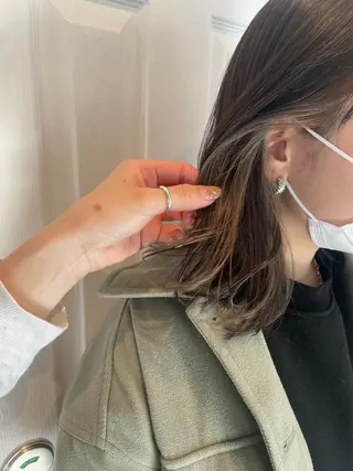 ミディアム カラー 中目黒🌼 🌼ハナのヘアスタイル