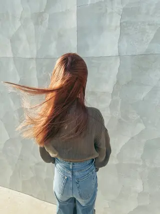 ロング カラー つくばUtooe's 副店長　寺沢颯のヘアスタイル