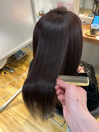 ロング Grege所属・恵比寿/メンズ ／髪質改善🍃金丸のヘアスタイル