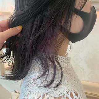 カラー 🍪ﾖｼｲﾊﾙﾈ🍪 ﾗﾍﾞﾝﾀﾞｰｶﾗｰのヘアスタイル