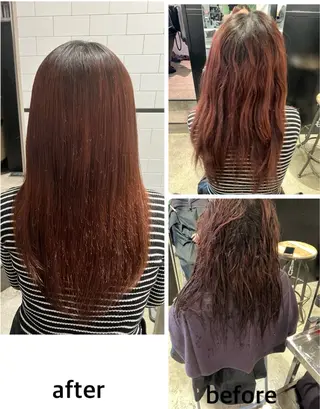 ロング パーマ ウルフ・ハイレイヤー 🌟ナカノ・ユウヤのヘアスタイル