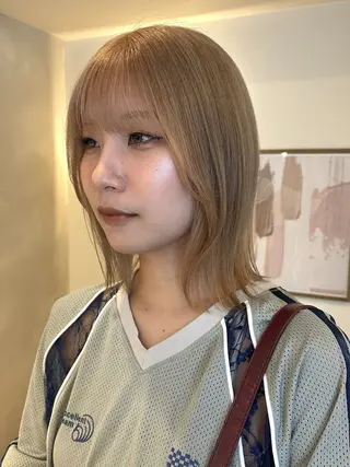 ミディアム パーマ/カット /名古屋/Ayakaのヘアスタイル