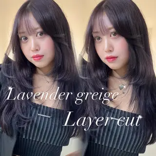 ロング AI TOKYO　S所属・mizuki 【韓国レイヤー】のヘアスタイル