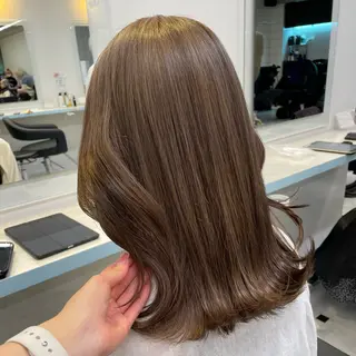 セミロング 🪞韓国🤍大人っぽ 艶髪🤍FRUITSのヘアスタイル