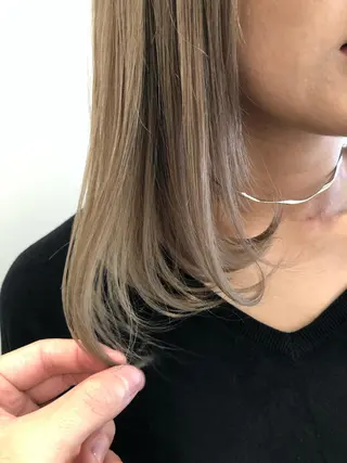 ミディアム GO TODAY SHAiRE SALON原宿Stella店所属・GO TODAY シェアサロンのヘアスタイル