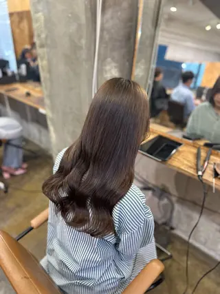 ロング カラー ︎︎カイ ミズキ 🐰𝜗𝜚のヘアスタイル