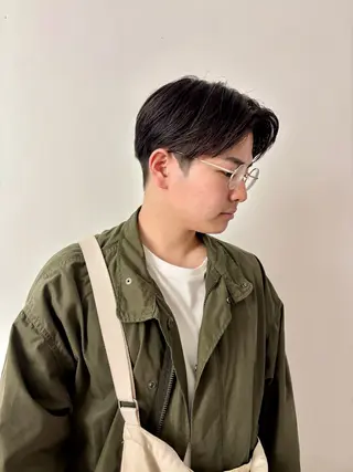 ショート メンズ men's/perm colorDaijuのヘアスタイル