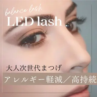 マツエク・マツパ BALANCE LASHのマツエク・マツパデザイン