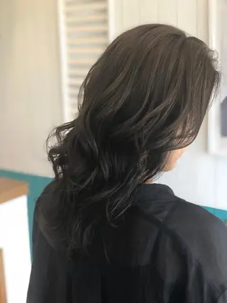 ロング Snaly カラー特化ページのヘアスタイル