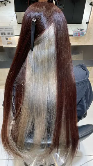 ロング 小林 妃那のヘアスタイル