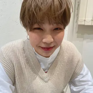 ショート カラー 韓国風スタイル 🍓MIZUKI🍓のヘアスタイル