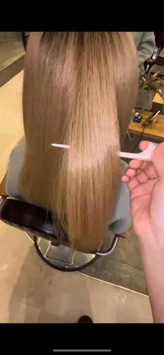 サラツヤ縮毛 矯正✨meguのヘアスタイル