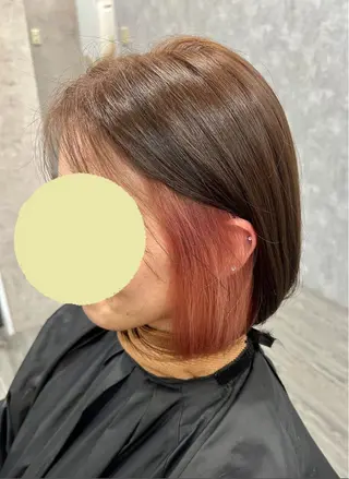 ミディアム BeautySalon Versa所属・Ai Tomoyoseのヘアスタイル