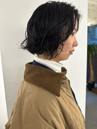 ミディアム パーマ お悩み解決パーマ hana🩰のヘアスタイル