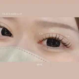 マツエク・マツパ airRe moeのマツエク・マツパデザイン