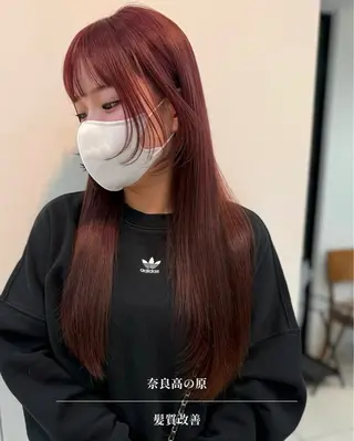 ロング カラー ハピネス西大寺店所属・和田 芹香のヘアスタイル