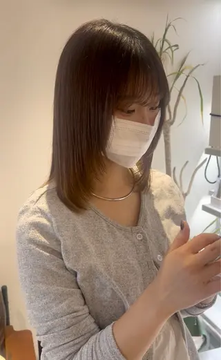 ミディアム 9o'clock 盛岡大通店 【ナインオクロック】所属・9o'clock 大通店 ひなののヘアスタイル