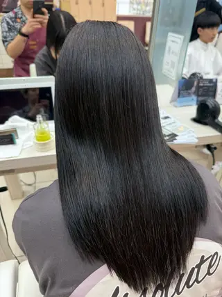 セミロング カラー どんな髪の悩みも解決 します✨田嶋俊一✨のヘアスタイル