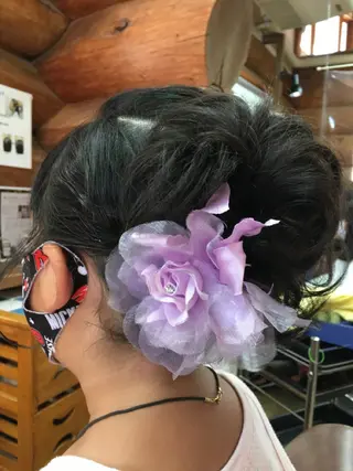 ヘアアレンジ 中谷 浩子のヘアスタイル