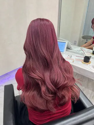 ロング 韓国風🫧艶カラー 💟ran💟のヘアスタイル