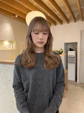 ロング カラー そね こまちのヘアスタイル