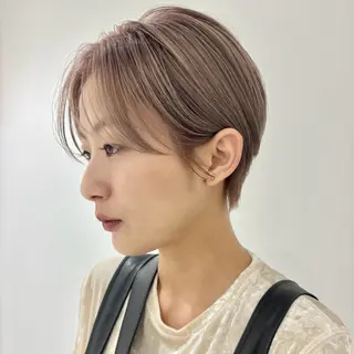 ショート カラー 🌿ショート🌿 パーマ🌿淳平のヘアスタイル