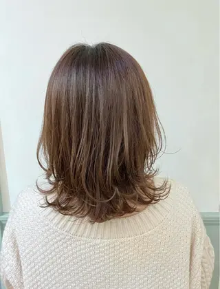 ミディアム Aujuaソムリエ 🎨‎♡HARUのヘアスタイル