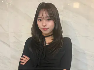 セミロング 🤍韓国ヘア/ 楓🤍のヘアスタイル