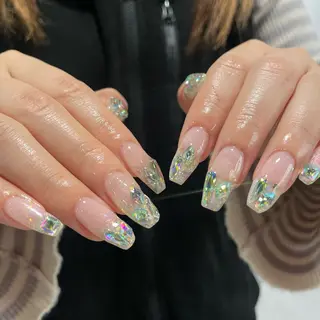 ネイル クルミ/ 💕ワンホンネイルのネイルデザイン