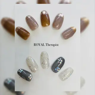 ネイル 【尾下】 ロイヤル•セラピストのネイルデザイン