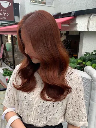 ロング カラー ヘアアレンジ SALOWIN原宿ash店所属・憧れの艶ハイトーンへ 🌙サイダサキのヘアスタイル