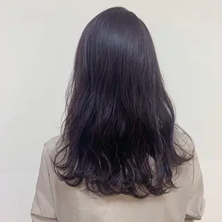 セミロング カラー ヘアアレンジ 【Sweep】おじま のぞみのヘアスタイル