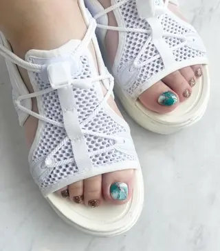 ネイル &草津店 森なぎさのネイルデザイン