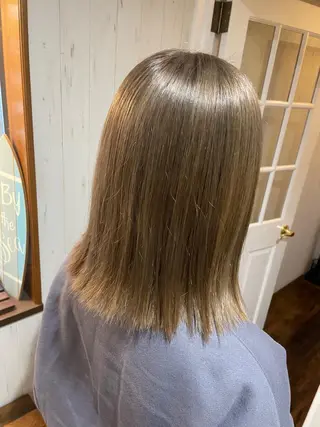 ミディアム カラー 西川 敏夫のヘアスタイル