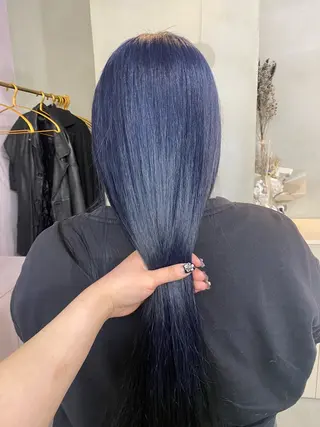 ロング カラー qulim所属・前橋 姫奈のヘアスタイル