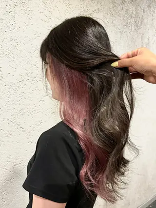ロング カラー HIROKO / 透明感暖色カラー🎀のヘアスタイル