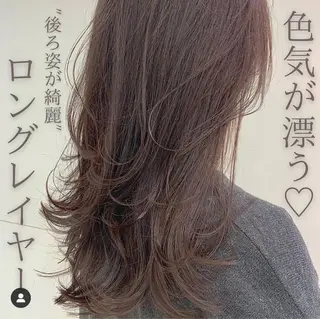 ロング デザインヘア 小林裕史のヘアスタイル