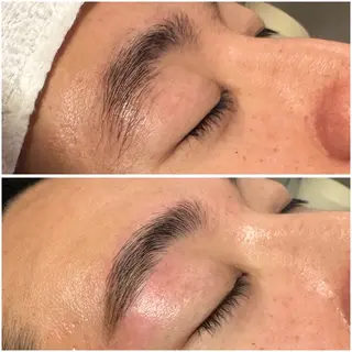 アイブロウ 韓国風レイヤーカット 🇰🇷❕モカのヘアスタイル