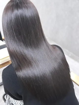 ロング 韓国レイヤーカット KOUKIのヘアスタイル