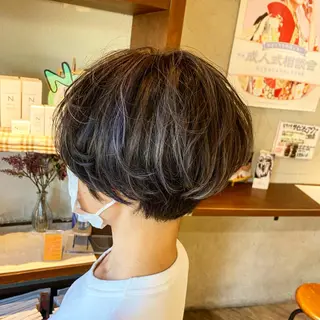 ショート 日野 和也のヘアスタイル