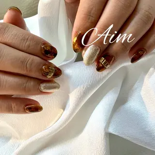 ネイル ネイルサロンAim河原町[ヘアセット　ヘアエクステ　着付　専門店]所属・Aim🌿 kanaのネイルデザイン