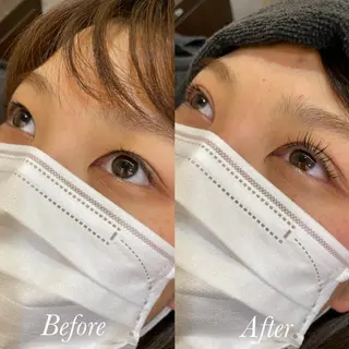 マツエク・マツパ aya/小顔レイヤー /柔らかカラーのヘアスタイル