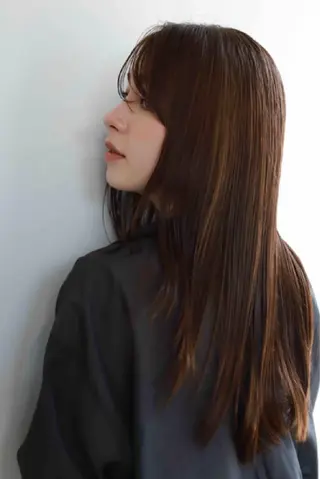 ロング 韓国レイヤー×髪質 改善 haru🎀のヘアスタイル