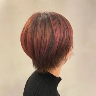 ショート カラー NOA solte.ノアソルテ所属・久永 悠加のヘアスタイル