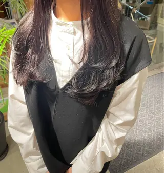 ロング カラー 透明感カラー🫧/ レイヤー/髪質改善のヘアスタイル