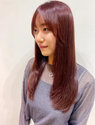 ロング カラー ♡オシャ髪♡AI ✂️newi町田のヘアスタイル