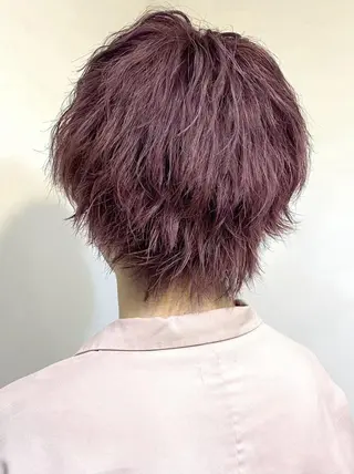 カラー メンズ ショート プチプラ&ハイクオ リティ✰Lilly✰のヘアスタイル