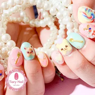 ネイル 💗🪽Tiary Nail🪽💗のネイルデザイン